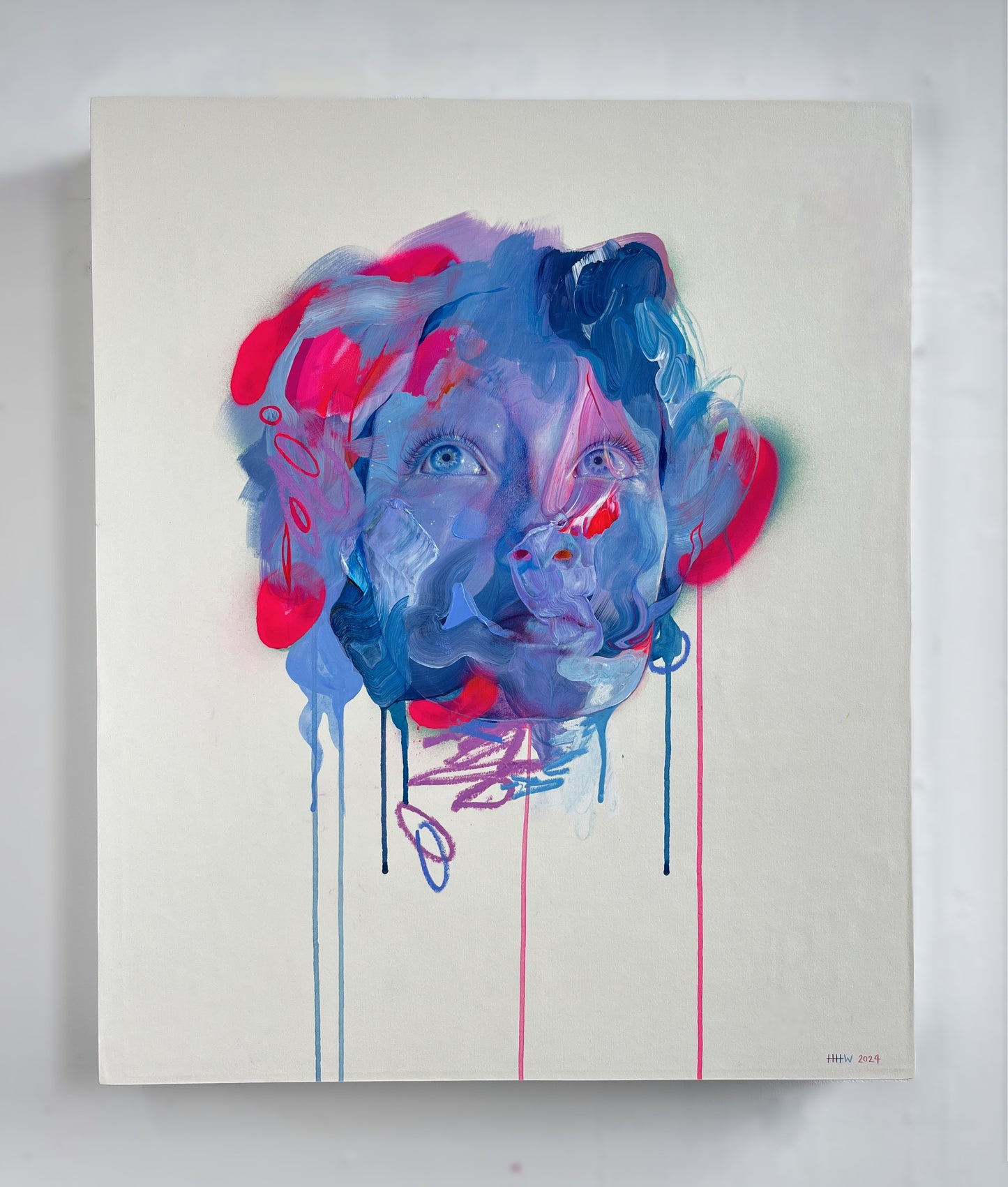 Humility, original acrylic painting