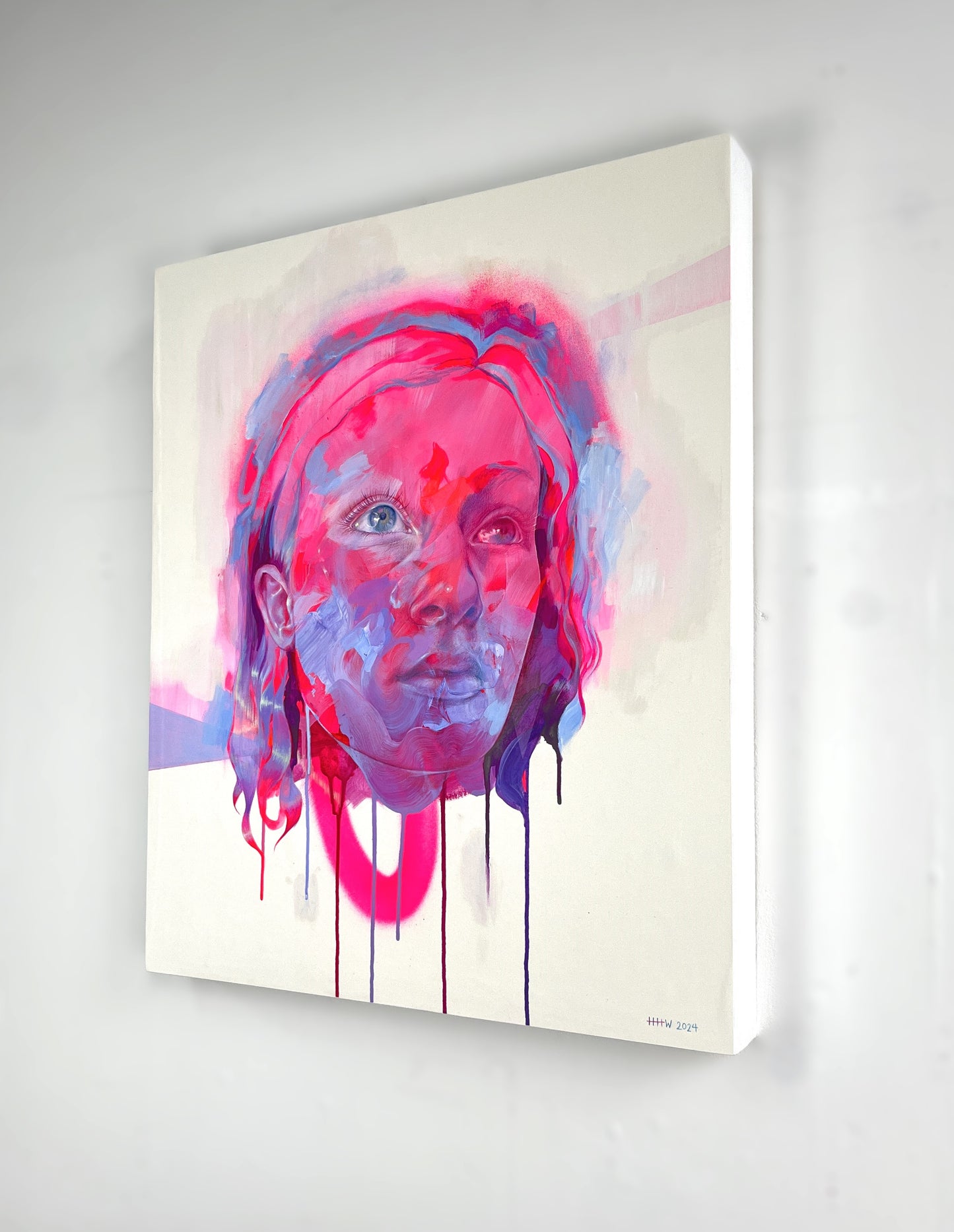 Hyper Independence, Original acrylic painting