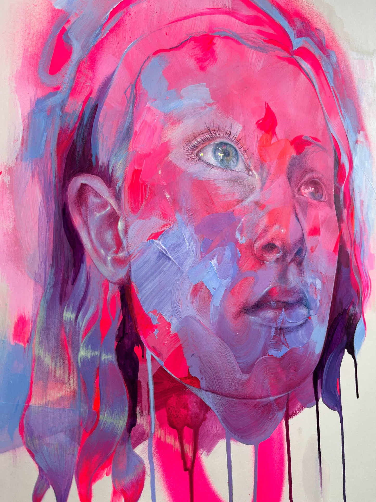 Hyper Independence, Original acrylic painting