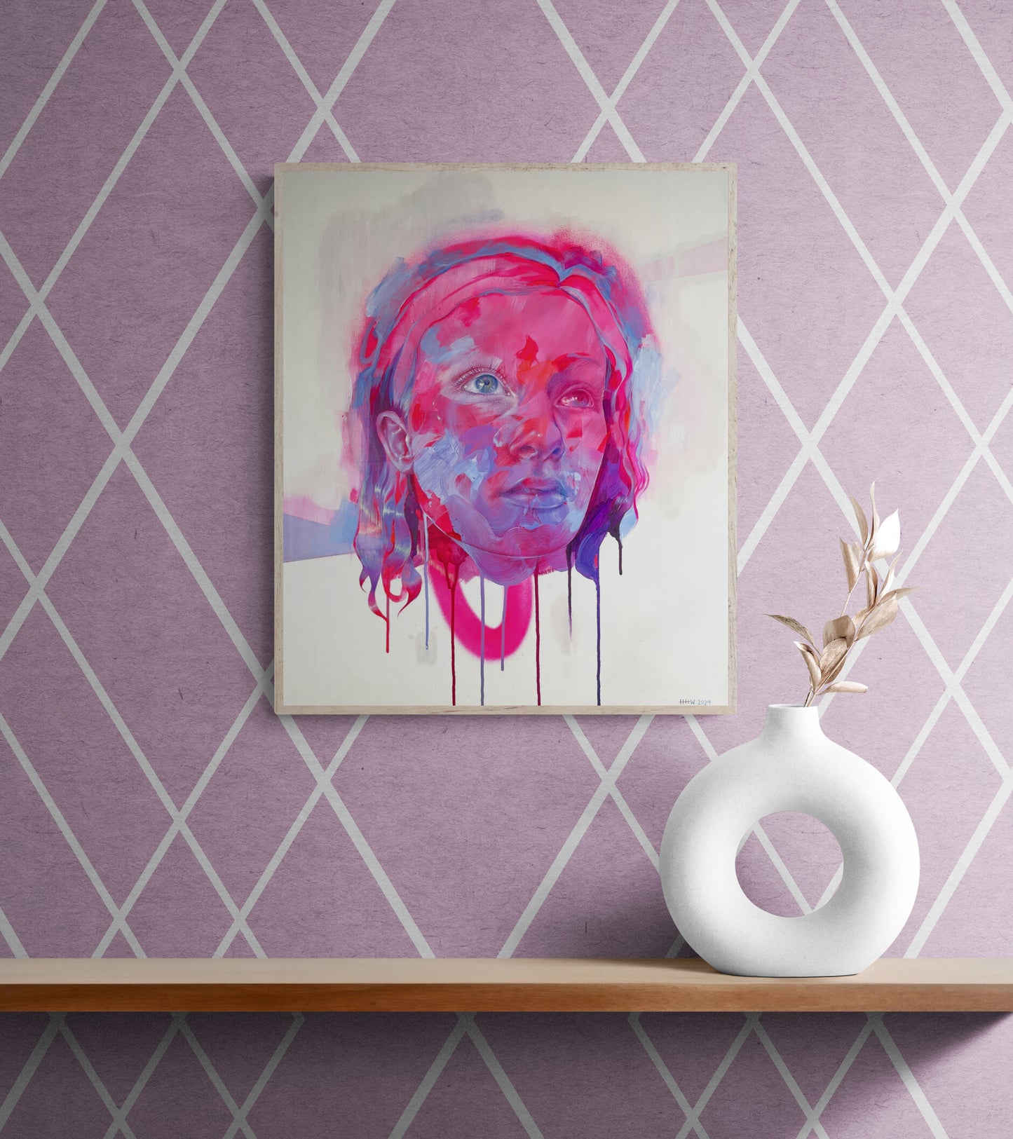 Hyper Independence, Original acrylic painting